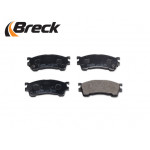 BRECK Bremsbelagsatz, Scheibenbremse